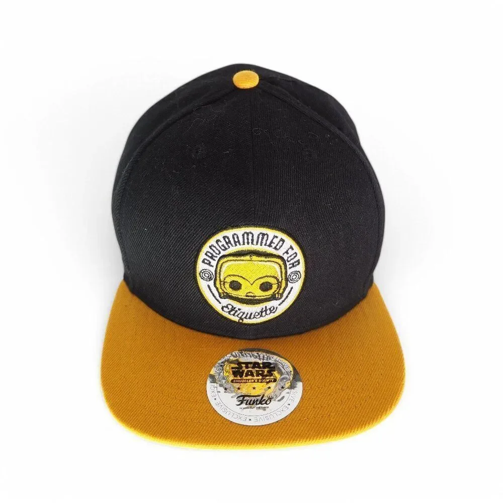 Funko‎ Pop Star Wars Programmed For Etiquette Snapback Baseball Cap Hat